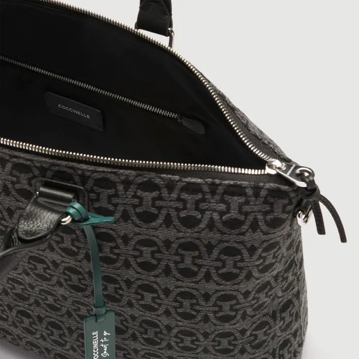 Coccinelle Top Handle Bag Smart To Go Monogram Mulantracnoir 8211 Women