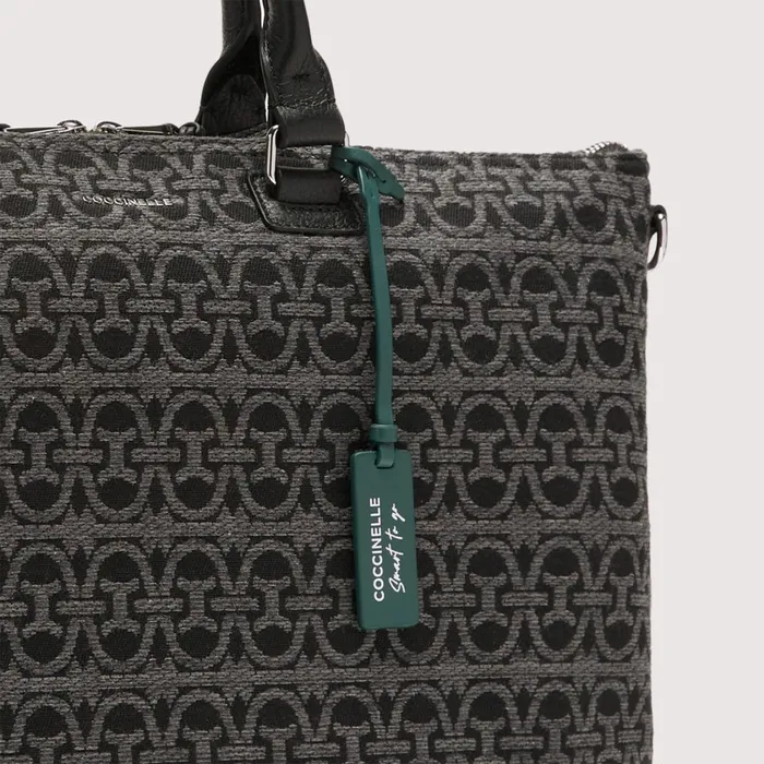 Coccinelle Top Handle Bag Smart To Go Monogram Mulantracnoir 8211 Women