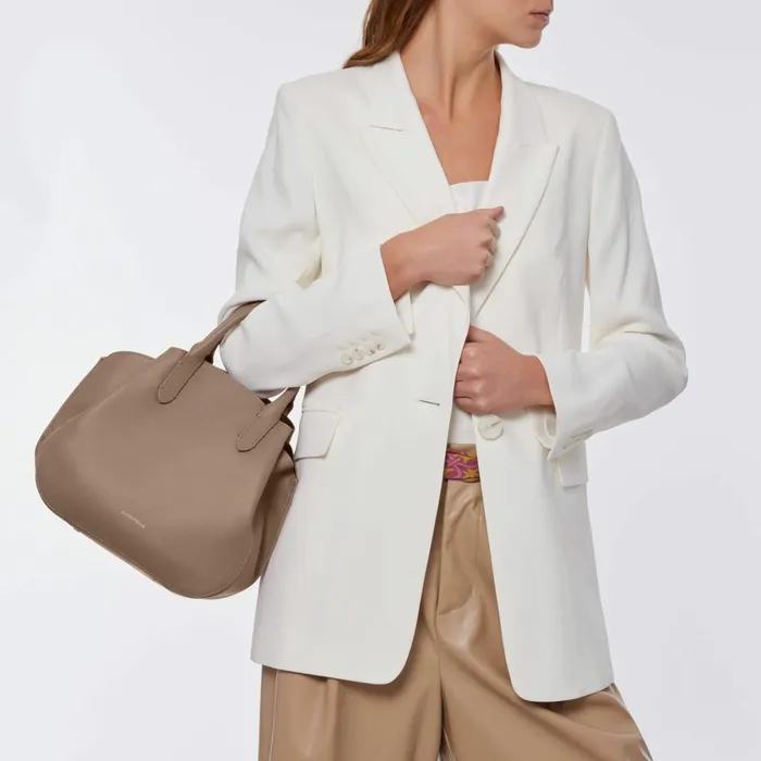 Coccinelle Top Handle Bag Softwear Small Warm Taupecoff 8211 Women