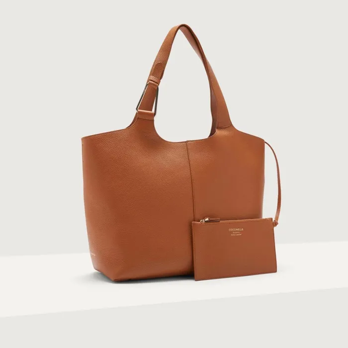 Coccinelle Tote Bags Brume Large Cuir 8211 Women