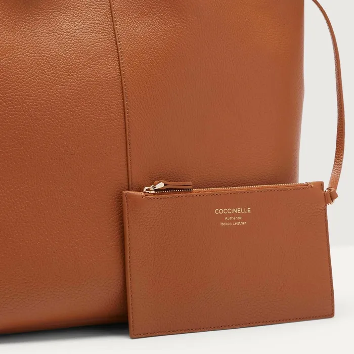 Coccinelle Tote Bags Brume Large Cuir 8211 Women