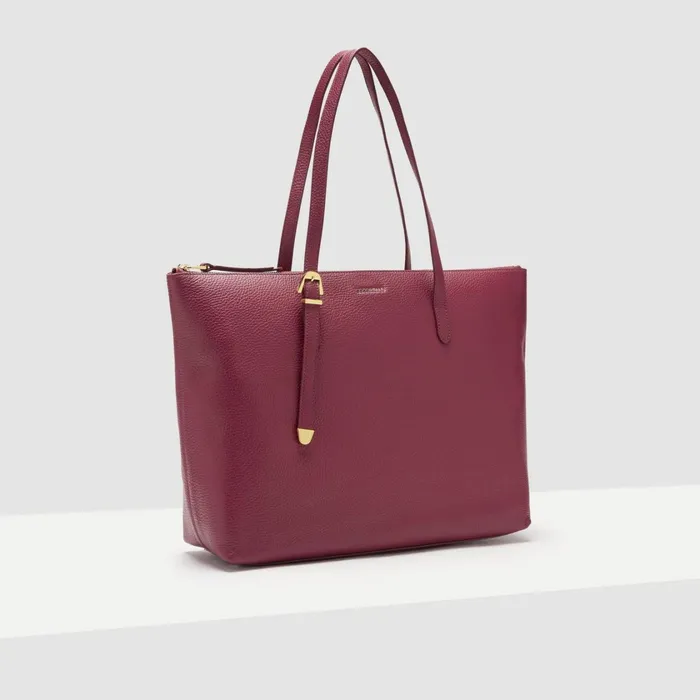 Coccinelle Tote Bags Gleen Large Garnet Red 8211 Women