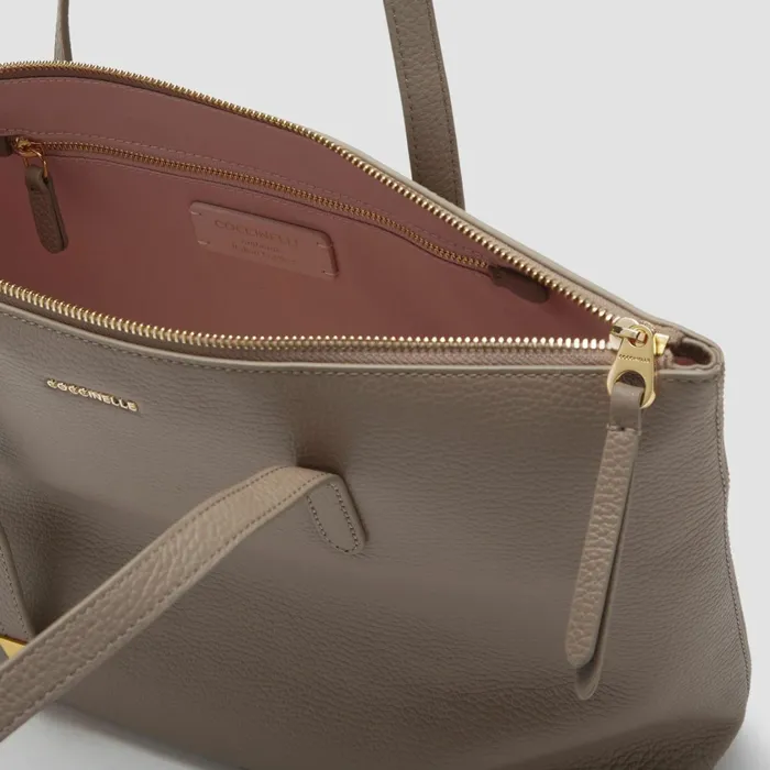 Coccinelle Tote Bags Gleen Medium Warm Taupe 8211 Women