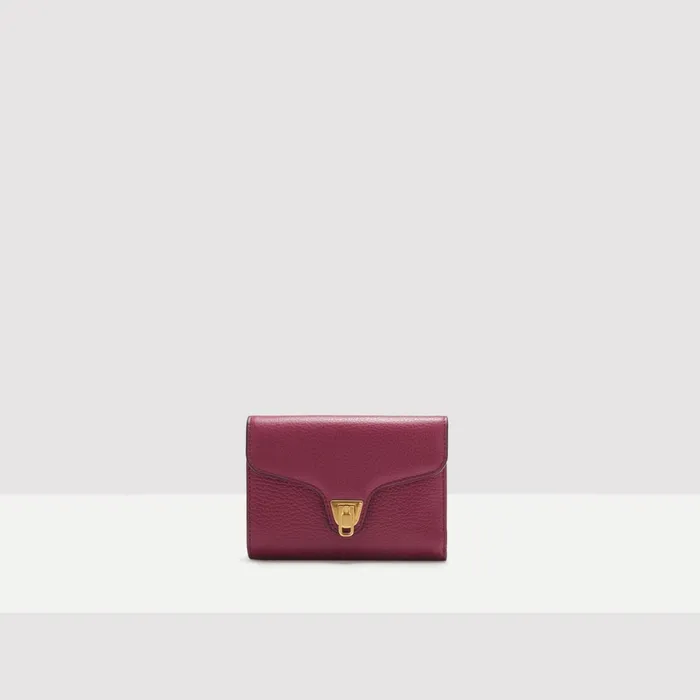 Coccinelle Wallets and Small Leather Goods Beat Soft Garnet Red 8211 Women