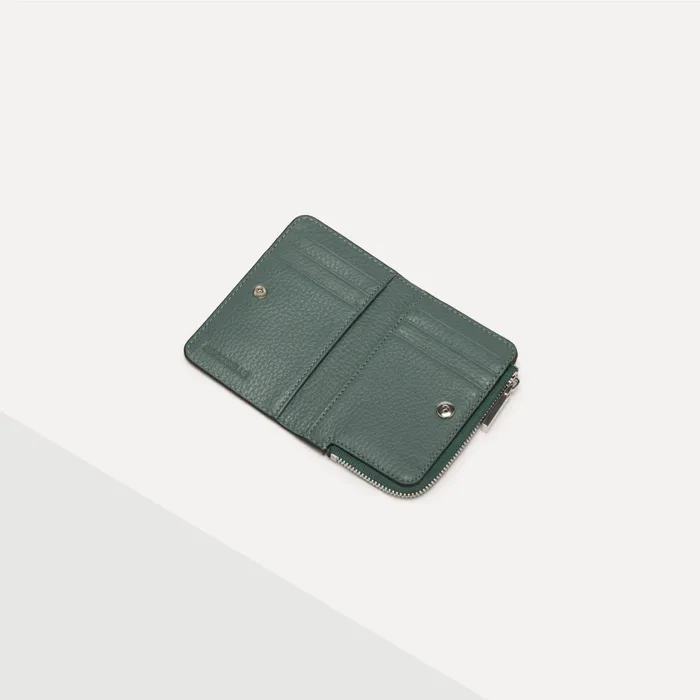 Coccinelle Wallets and Small Leather Goods Metallic Pepita Kale Green 8211 Women