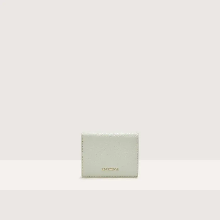 Coccinelle Wallets and Small Leather Goods Metallic Soft Celadon Green 8211 Women Coccinelle Wallets and Small Leather Goods Metallic Soft Celadon Green 8211 Women