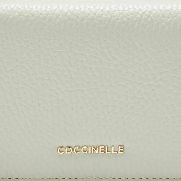 Coccinelle Wallets and Small Leather Goods Metallic Soft Celadon Green 8211 Women