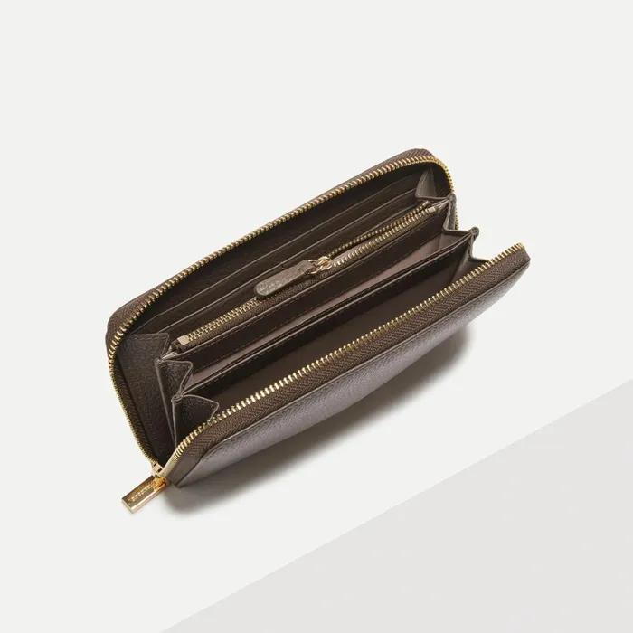 Coccinelle Wallets and Small Leather Goods Metallic Soft Coffeecoffee 8211 Women