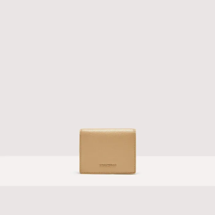 Coccinelle Wallets and Small Leather Goods Metallic Soft Fresh Beige 8211 Women Coccinelle Wallets and Small Leather Goods Metallic Soft Fresh Beige 8211 Women