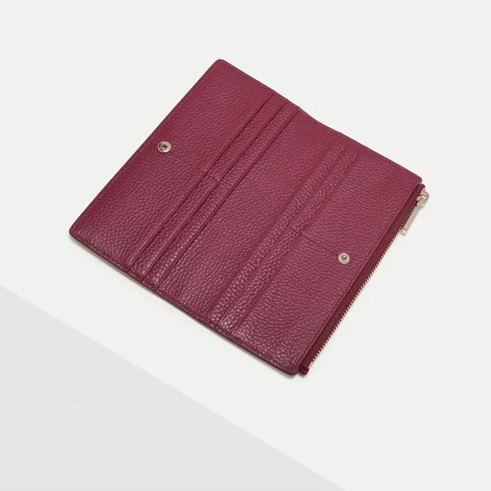 Coccinelle Wallets and Small Leather Goods Metallic Soft Garnet Red 8211 Women
