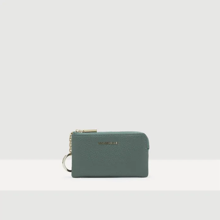 Coccinelle Wallets and Small Leather Goods Metallic Soft Kale Green 8211 Women Coccinelle Wallets and Small Leather Goods Metallic Soft Kale Green 8211 Women
