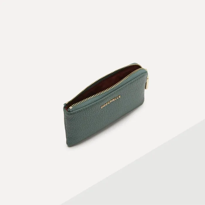 Coccinelle Wallets and Small Leather Goods Metallic Soft Kale Green 8211 Women