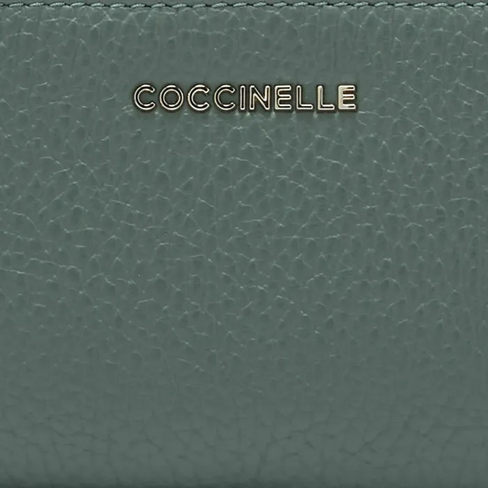 Coccinelle Wallets and Small Leather Goods Metallic Soft Kale Green 8211 Women