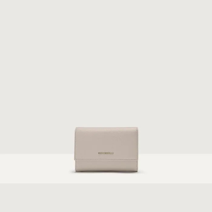 Coccinelle Wallets and Small Leather Goods Metallic Soft Light Grey 8211 Women Coccinelle Wallets and Small Leather Goods Metallic Soft Light Grey 8211 Women