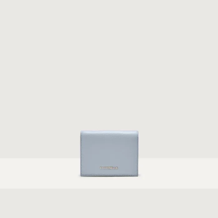 Coccinelle Wallets and Small Leather Goods Metallic Soft Mist Blue 8211 Women Coccinelle Wallets and Small Leather Goods Metallic Soft Mist Blue 8211 Women