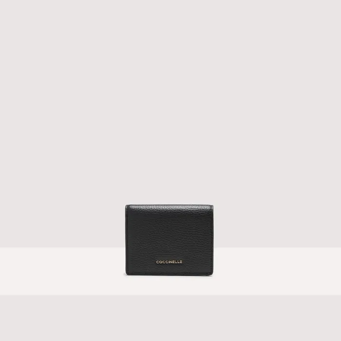 Coccinelle Wallets and Small Leather Goods Metallic Soft Noir 8211 Women