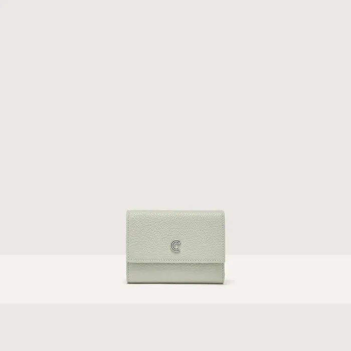 Coccinelle Wallets and Small Leather Goods Myrine Shiny Goat Celadon Green 8211 Women Coccinelle Wallets and Small Leather Goods Myrine Shiny Goat Celadon Green 8211 Women