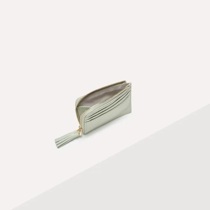 Coccinelle Wallets and Small Leather Goods Tassel Celadon Green 8211 Women