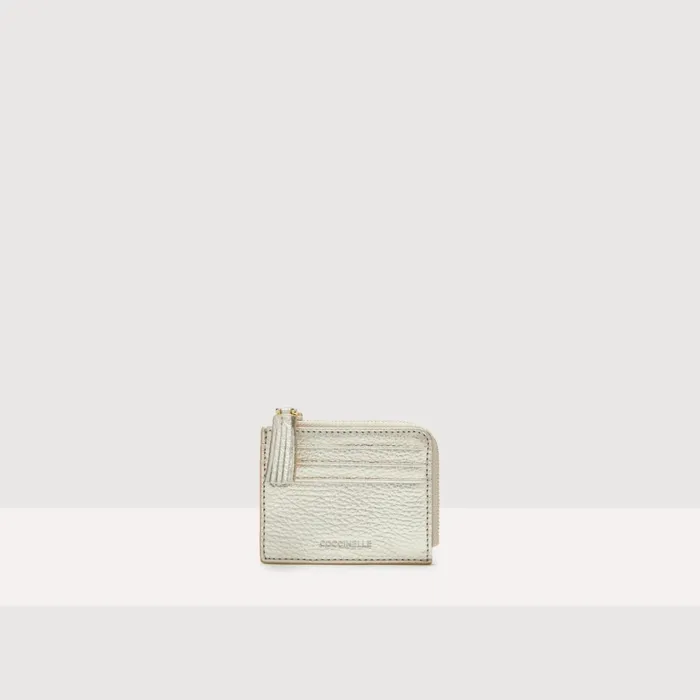 Coccinelle Wallets and Small Leather Goods Tassel Pale Gold 8211 Women