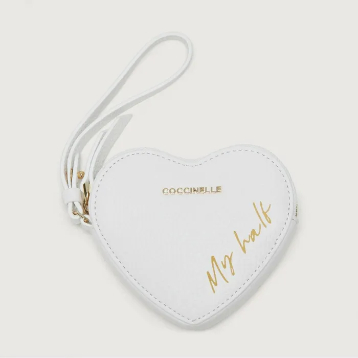 Coccinelle Wallets and Small Leather Goods Valentine Brillant White 8211 Women Coccinelle Wallets and Small Leather Goods Valentine Brillant White 8211 Women