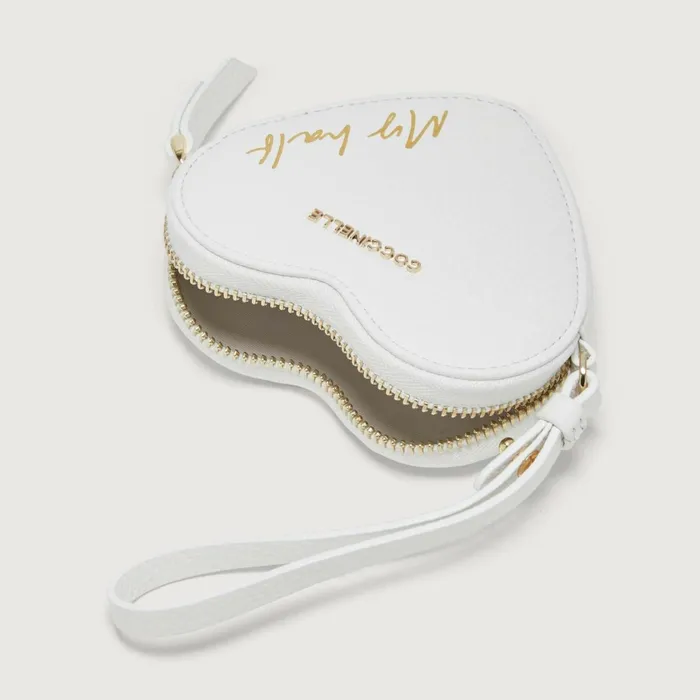Coccinelle Wallets and Small Leather Goods Valentine Brillant White 8211 Women