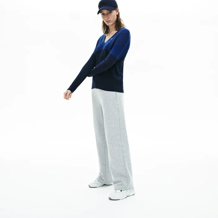 Colorblock Cotton Vneck Sweater Navy Blue Womens Lacoste Sweaters and Sweatshirts Near Me Colorblock Cotton Vneck Sweater Navy Blue Womens Lacoste Sweaters and Sweatshirts Near Me