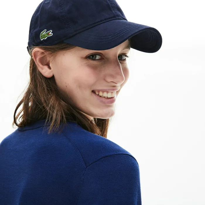 Colorblock Cotton Vneck Sweater Navy Blue Womens Lacoste Sweaters and Sweatshirts Near Me