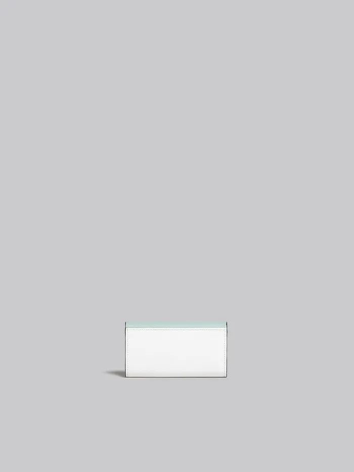 Colour Block Saffiano Leather Keyring Women Marni Wallets and Small Leather Goods