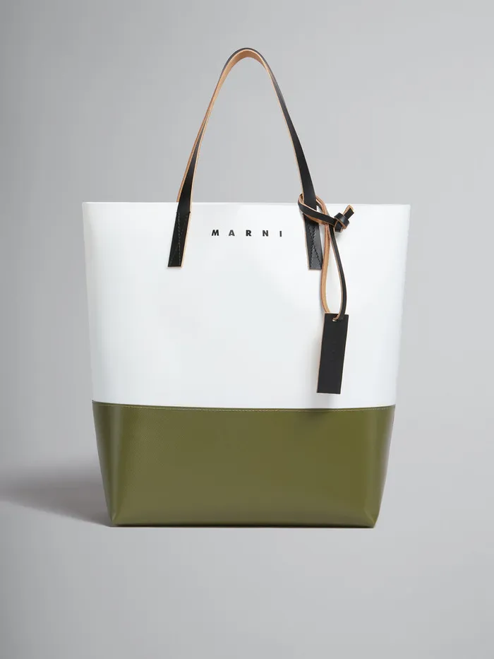 Colourblock Shopping Bag WomenMen Marni Tote Bags