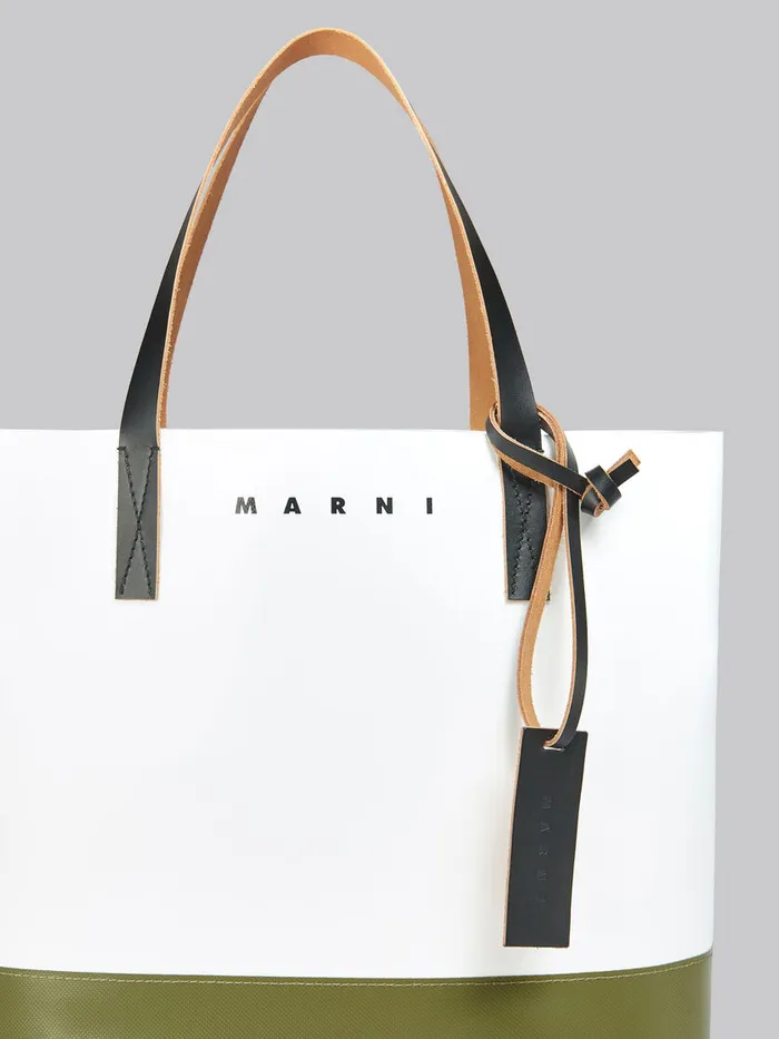 Colourblock Shopping Bag WomenMen Marni Tote Bags