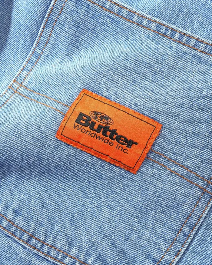 Core Denim Men Butter Goods Santosuosso Denim Jeans Washed Indigo Core Denim Men Butter Goods Santosuosso Denim Jeans Washed Indigo