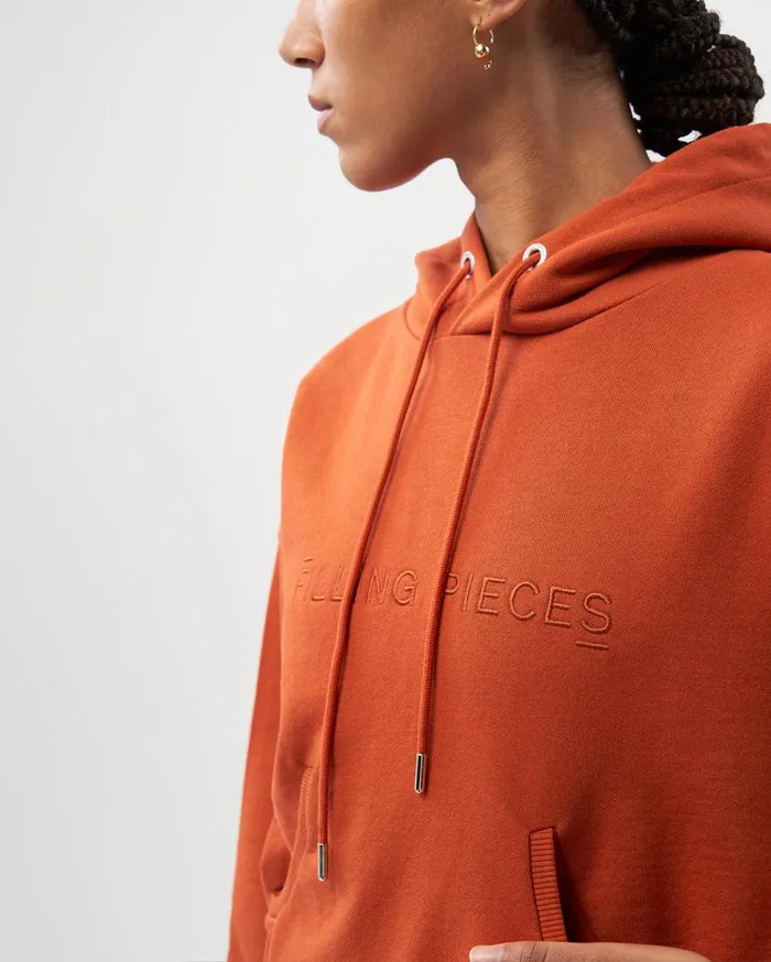 Core Female Hoodie Potters Clay Orange Women Filling Pieces Hoodies and Sweatshirts