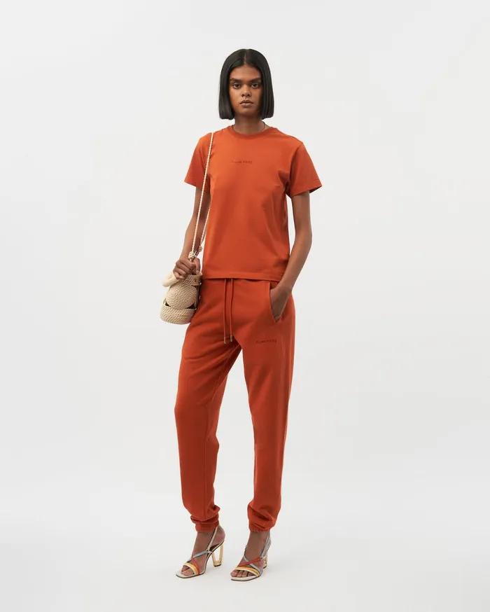 Core Female Sweatpants Potters Clay Orange Women Filling Pieces Pants and Shorts