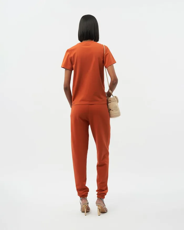Core Female Sweatpants Potters Clay Orange Women Filling Pieces Pants and Shorts