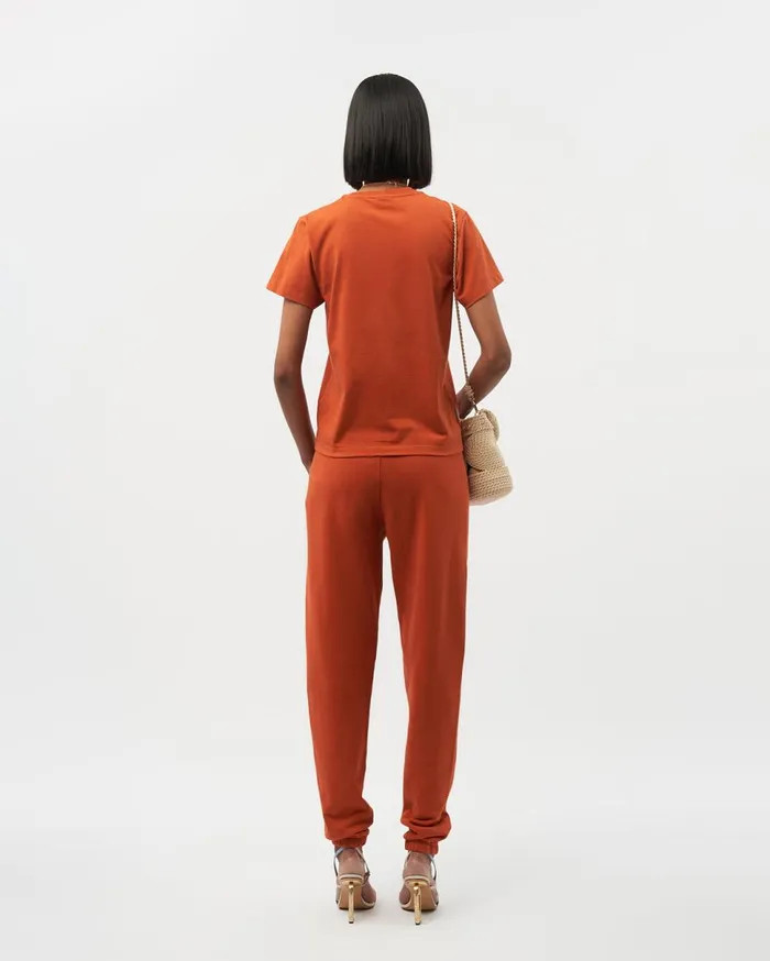 Core Female Tee Potters Clay Orange Women Filling Pieces TShirts and Shirts