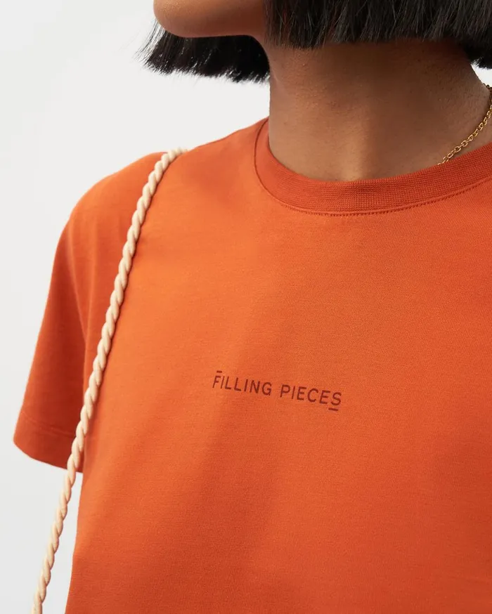 Core Female Tee Potters Clay Orange Women Filling Pieces TShirts and Shirts
