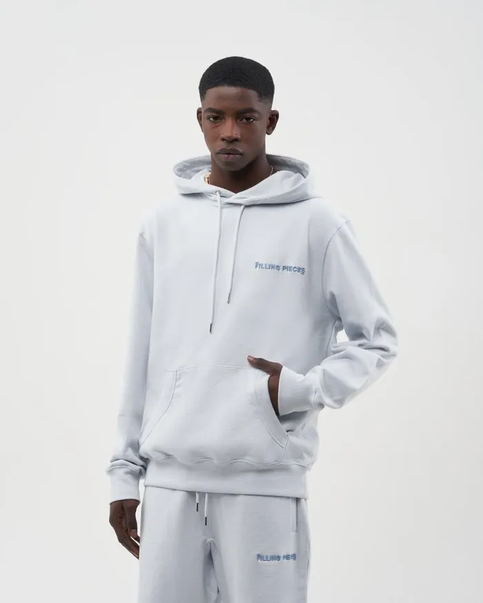 Core Hoodie Arctic Ice White Men Filling Pieces Hoodies and Sweatshirts