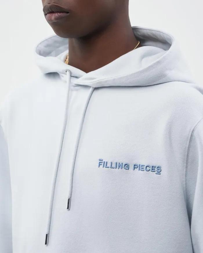 Core Hoodie Arctic Ice White Men Filling Pieces Hoodies and Sweatshirts