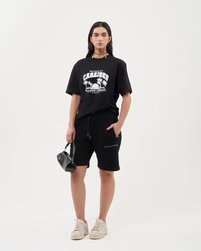 Core Sweatshorts Black Men Filling Pieces Pants and Shorts