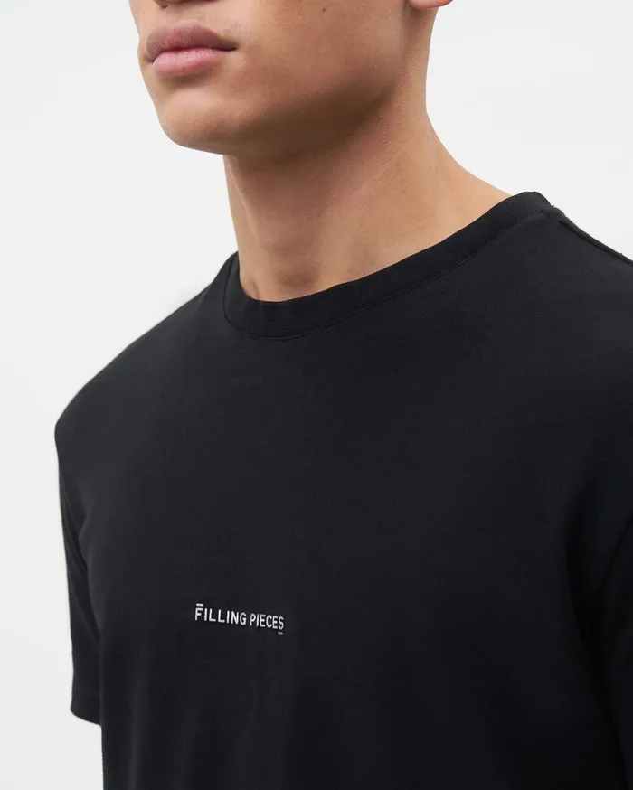 Core Tee Slim Fit Black WomenMen Filling Pieces TShirts and Shirts