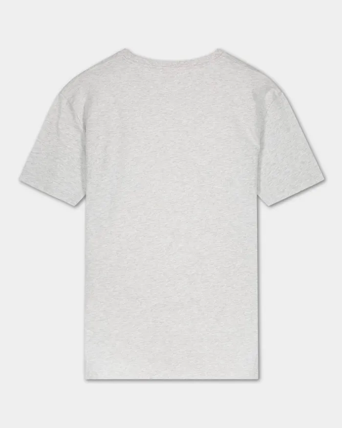 Core Tee Slim Fit Melange Grey Men Filling Pieces TShirts and Shirts