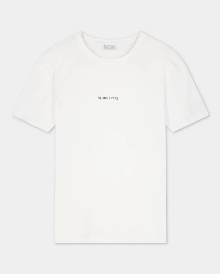 Core Tee Slim Fit White MenWomen Filling Pieces TShirts and Shirts
