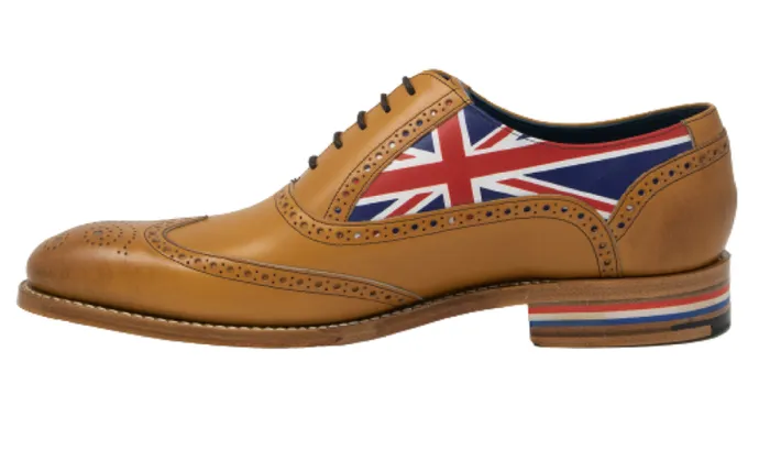 Coronation Valiant 8211 Cedar Mens Barker Shoes Brogues