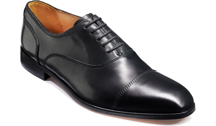 Corso 8211 Black Calf Mens Barker Shoes Oxfords