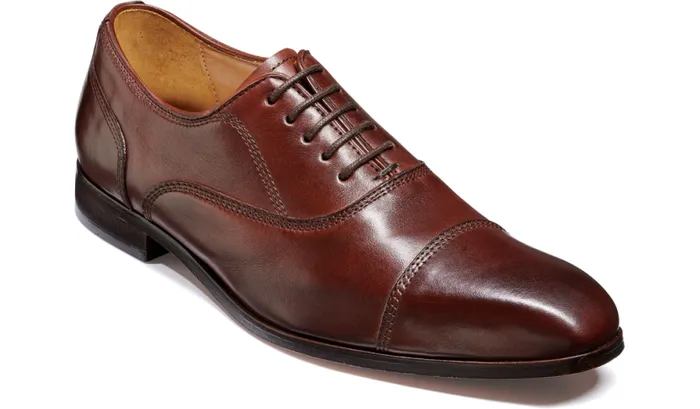 Corso 8211 Dark Brown Calf Mens Barker Shoes Oxfords