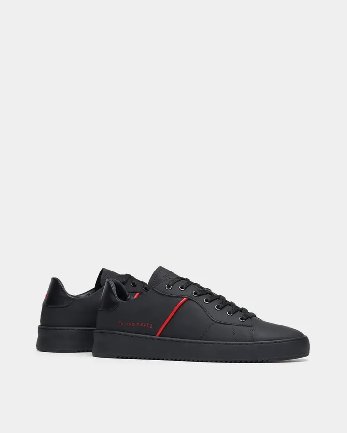 Court Fade Red Black Men Filling Pieces Sneakers
