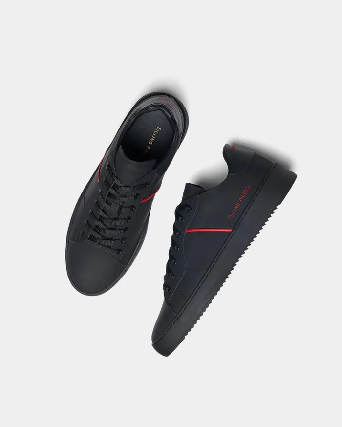 Court Fade Red Black Men Filling Pieces Sneakers