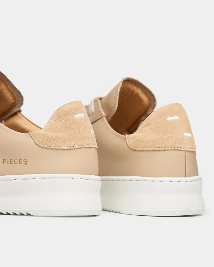 Court Ripple Suede Mix Sand Beige WomenMen Filling Pieces Sneakers
