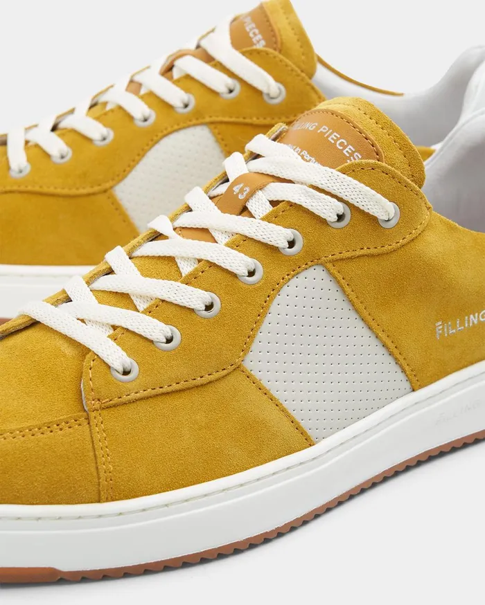 Court Strata Mustard Orange Men Filling Pieces Sneakers