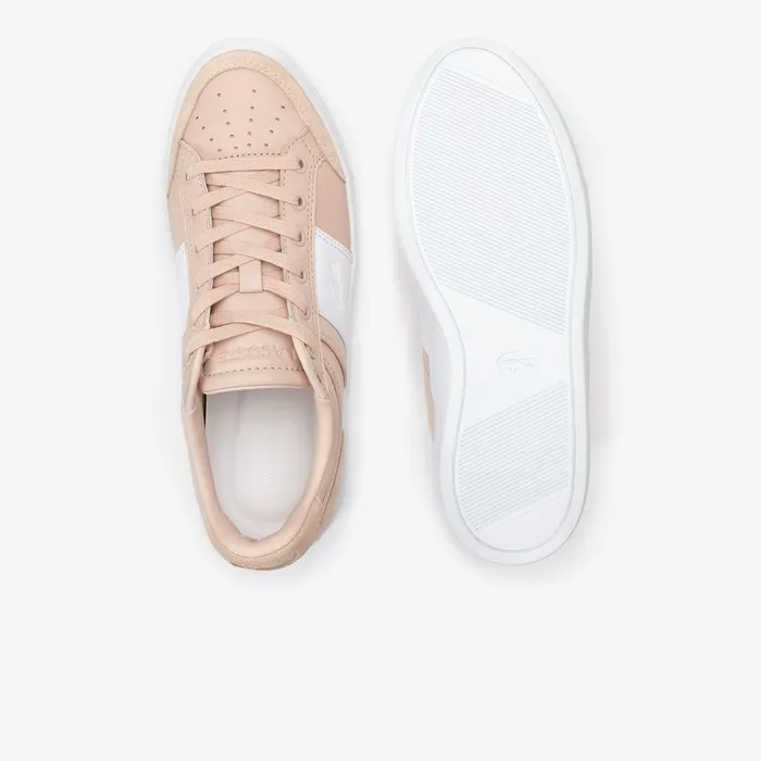 Courtline Sneakers NatWht Womens Lacoste Sneakers USA
